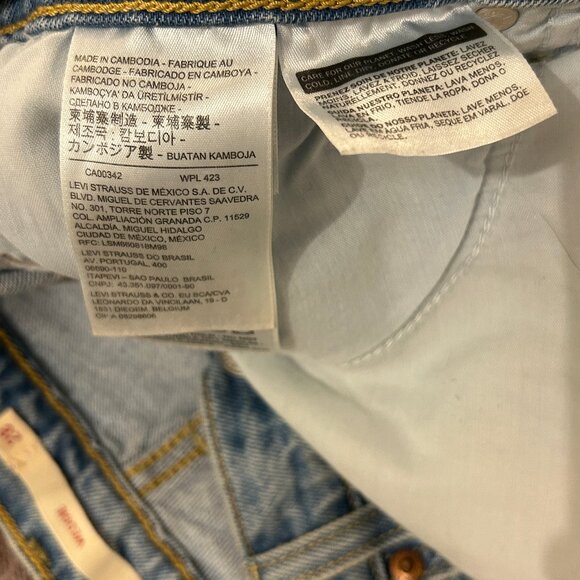 Levi's Wedgie Icon Fit Jeans | Size 28 - Picture 9 of 10